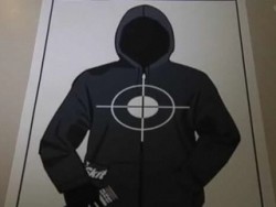 bradicalmang:  yoisthisracist:  James Morrissey (and a bunch of other people) asked: i guess your website should now be called “what’s the most racist shit you can find?”. this is a trayvon martin shooting range target (complete with hoodie, skittles