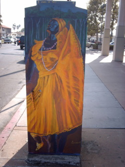 warpathpimpin-blog:Orisha Oshun/Oxun painted