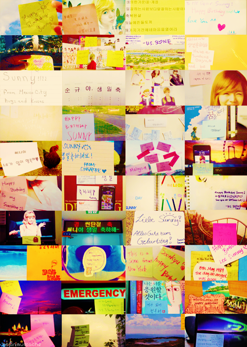  Birthday event: Take a picture of a place you want to show Sunny ☀  Happy Birthday,