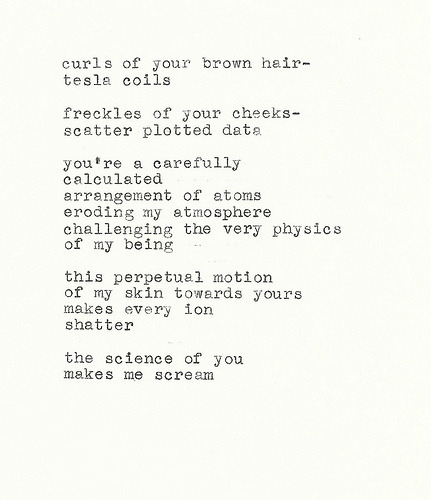 d3ssins:  the science of you makes me scream (by cold girl fever)