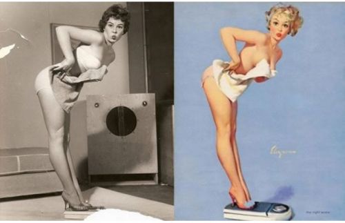 Porn wetheurban:  PIN-UP GIRLS: BEFORE AND AFTER photos