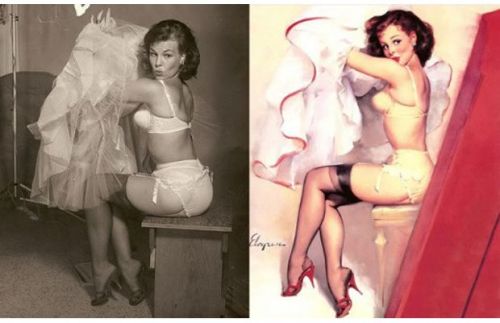 Porn photo wetheurban:  PIN-UP GIRLS: BEFORE AND AFTER