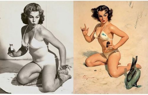 wetheurban:  PIN-UP GIRLS: BEFORE AND AFTER porn pictures