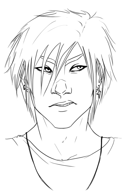 A WIP of my current piece, which is a picture of Terry Ward, aka Trauma, from Avengers: The Initiati