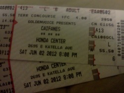 Got My Mom Caifanes Tickets Fo Mother&Amp;Rsquo;S Day