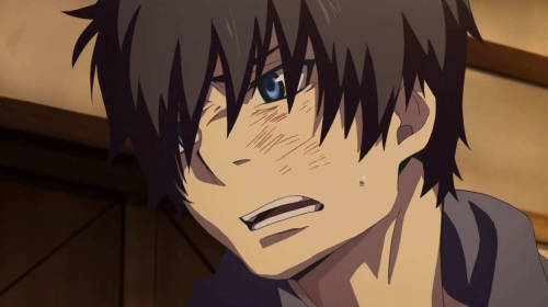 this is how Rin should look like after being slapped by his girlfriend (if he really has one) lol..