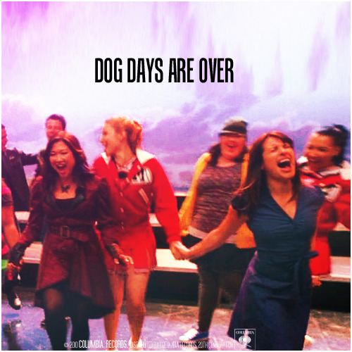 Significado de Dog Days Are Over por Glee Cast