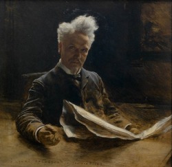 Jan van Beers (Belgian, 1852-1927), Portrait of Henri Rochefort.