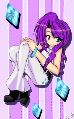 werd10101:  MLP:FiM - Rarity by ~AngiiAiKukki