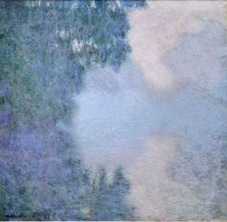  Claude Monet, Morning on the Seine 