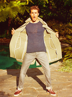 steferine-blog:  paul wesley for the look (may 15, 2012) 