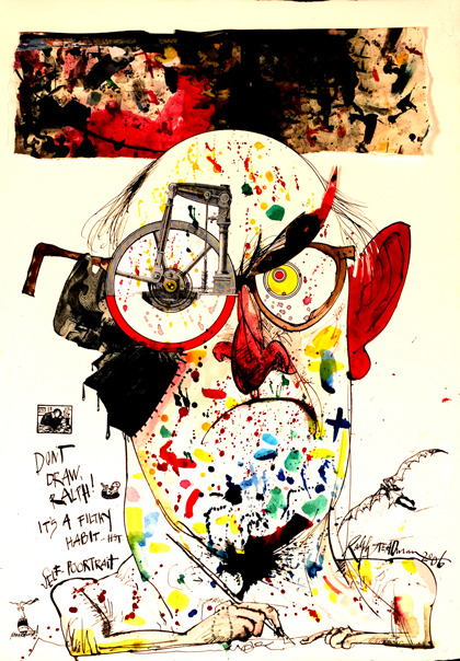 Sex russbengtson:  Happy birthday to Ralph Steadman, pictures