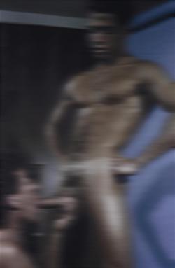 bildwerk:  THOMAS RUFF Nudes mn 12, 1999 Digital colour coupler print, Diasec mounted.138 × 90 cm (54 3/8 × 35 3/8 in)