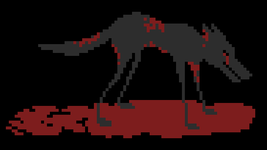 pixelatedcrown: BLOOD WOLF