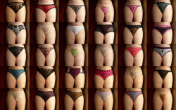 runflyrun:  Kelly’s panty collection. Which
