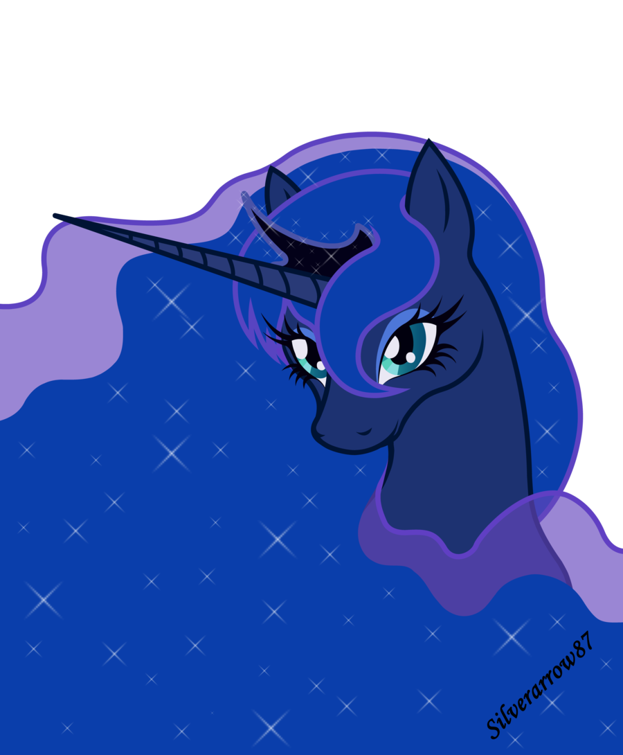 pandabronyum:  Luna, sweet Luna vector by *Silverarrow87 