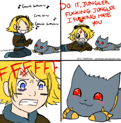 arcade-smash:  LoL :: Jungler by ~Yamikaisu