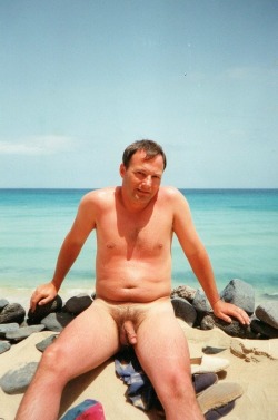 graybeards:  Mark loves going to nude beaches