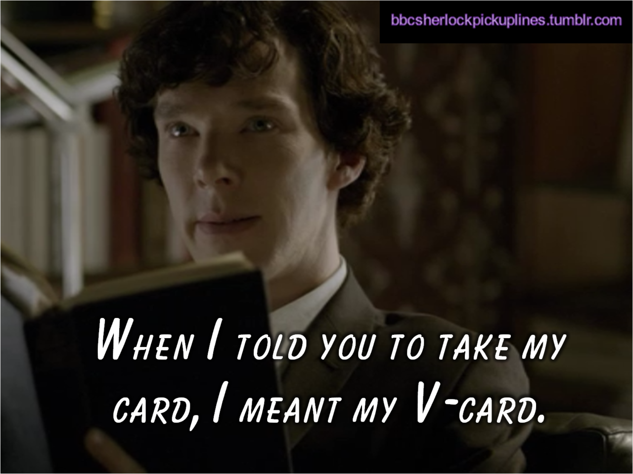 The best of The Blind Banker references, from BBC Sherlock pick-up lines.