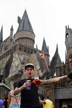 theamityaffliction:  “I’m going to Hagrid’s,