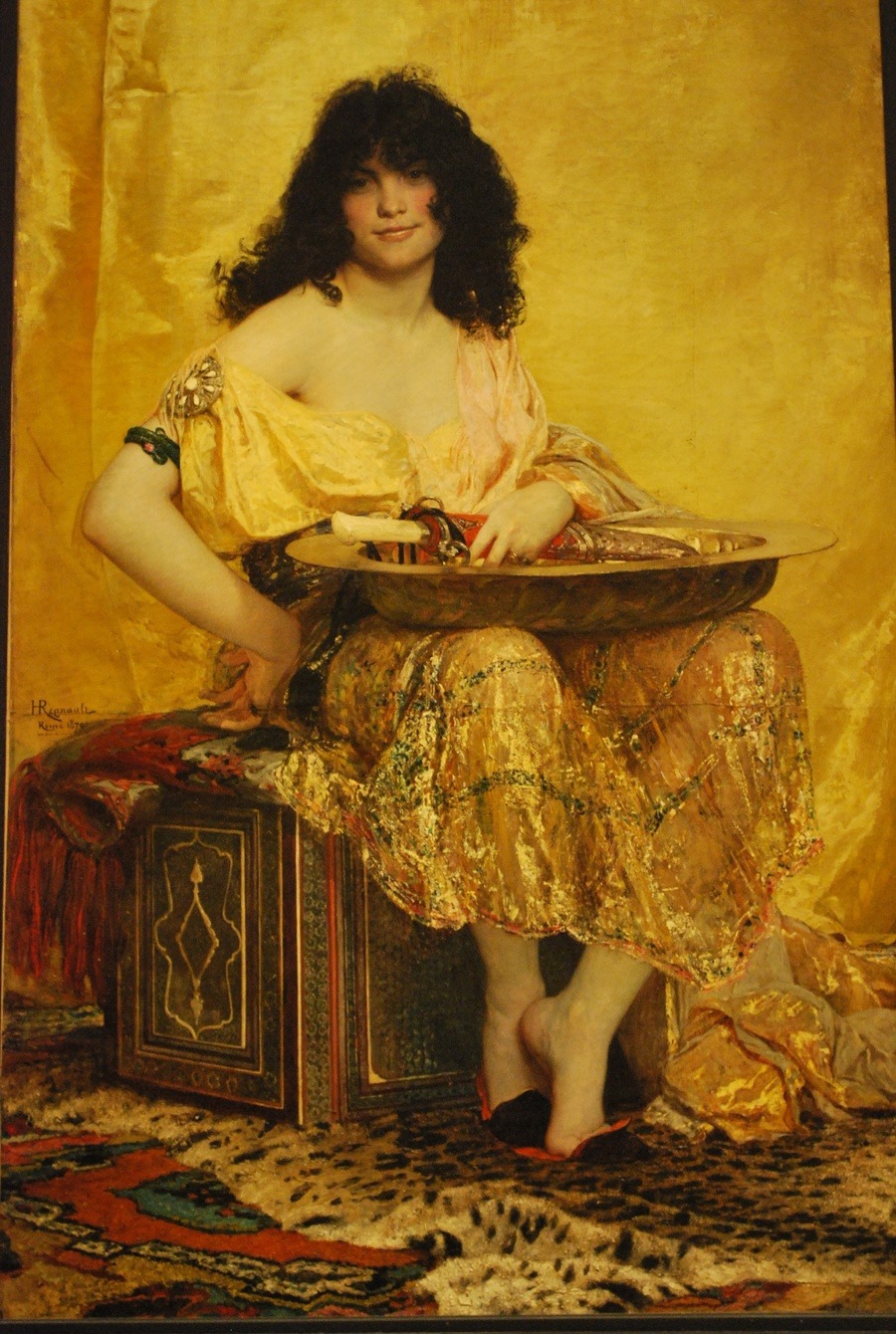 fluxstation:  Salomé. Henri Regnault. 1870. Oil on canvas.  “Regnault initially