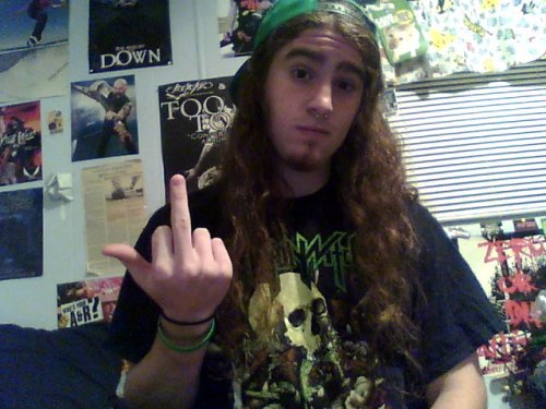 “Truely, fuck the world for all it’s worth. Every inch of planet earth. Fuck myself, don’t leave me out, but don’t get involved.”