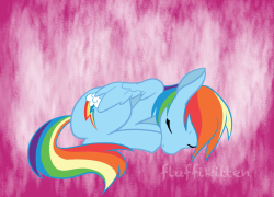 askfluffisponies:  Daww Pretti drew a….sleepydash