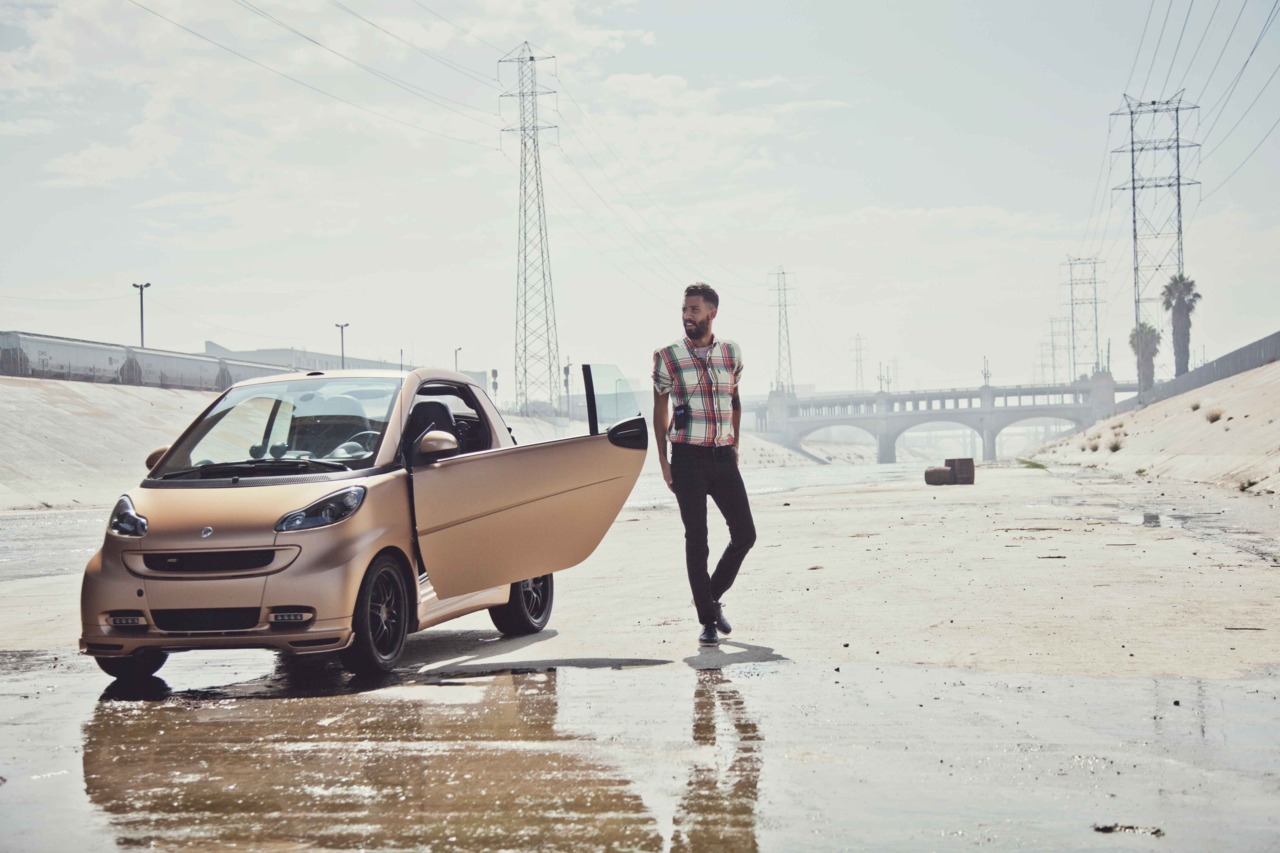 WeActivist Moley Talhaoui and the smart BRABUS tailormade by WeSC