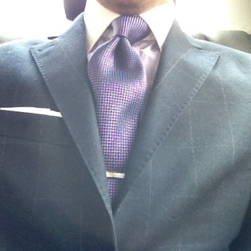 Suit by Ohnona, Paris Shirt by Lucca, Paris Tie by Charvet, Paris Tie bar by Lanvin, Paris Pocket sq