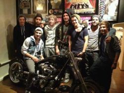 Ass-Like-Lou:  Becauseits-1D: The Boys, Savan, Rami, And Carl At The Studio In Sweden