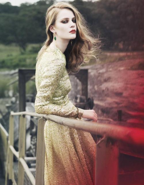 Edda Oscars for How To Spend It May 2012  photographed by Yuval Hen and styled by Damian Foxe