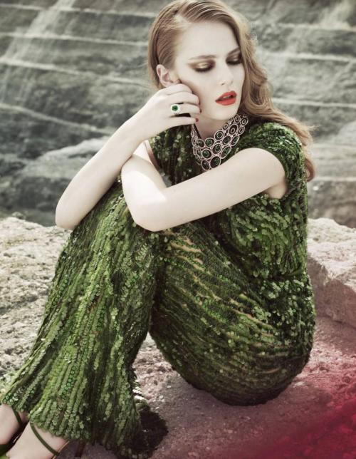 Edda Oscars for How To Spend It May 2012  photographed by Yuval Hen and styled by Damian Foxe