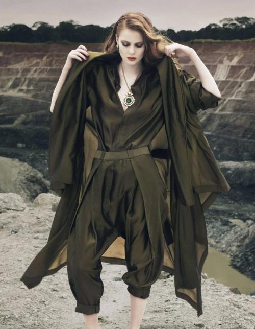 Edda Oscars for How To Spend It May 2012  photographed by Yuval Hen and styled by Damian Foxe