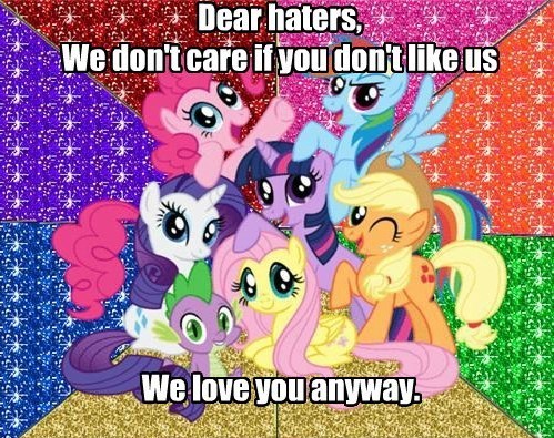 programmed ponies.
