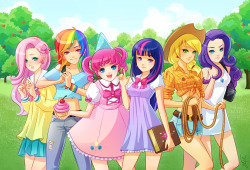 moegijinka:  (via Equestria Girls by ~X-Chan-