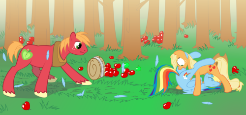 mracostak:  rainbow crash by ~Sotoco 