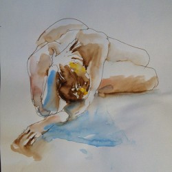 25 minute pose from a little earlier today. (Taken with instagram)