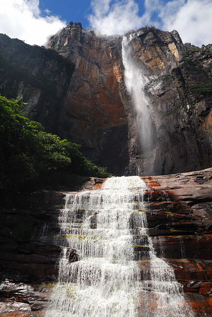 Salto Ángel, the highest waterfall in the world in Canaima National Park, Venezuela (by Pavel