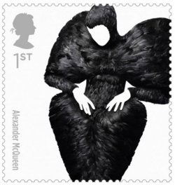 Emmicamille:  The Great British Fashion Stamp Set Honors Ten Iconic Designers.  Created