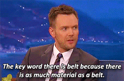 Porn photo glramseys:  Joel McHale on filming the naked