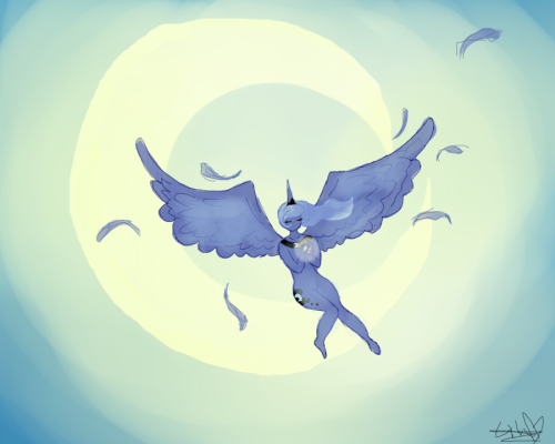 colorgasmfreakbrony:  Lunnnaaa~ by ~KawaiiLily12 