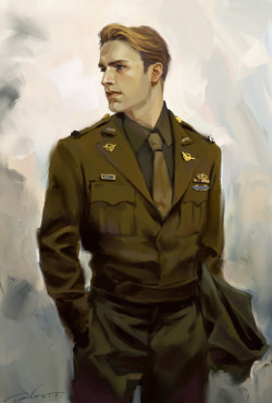 jesic:  Steve Rogers, by 菊叔 