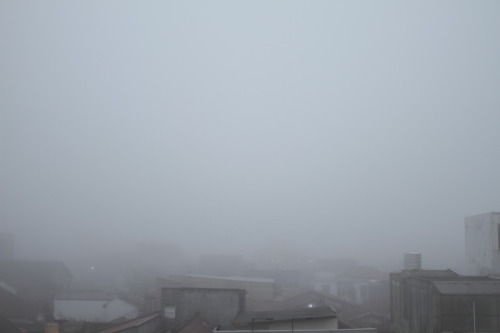 Bandung di pagi hari ini kaya Silent Hill