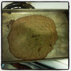 Big ass, yummy ass cookie me and my boyfriend made.. :) (Taken with instagram)