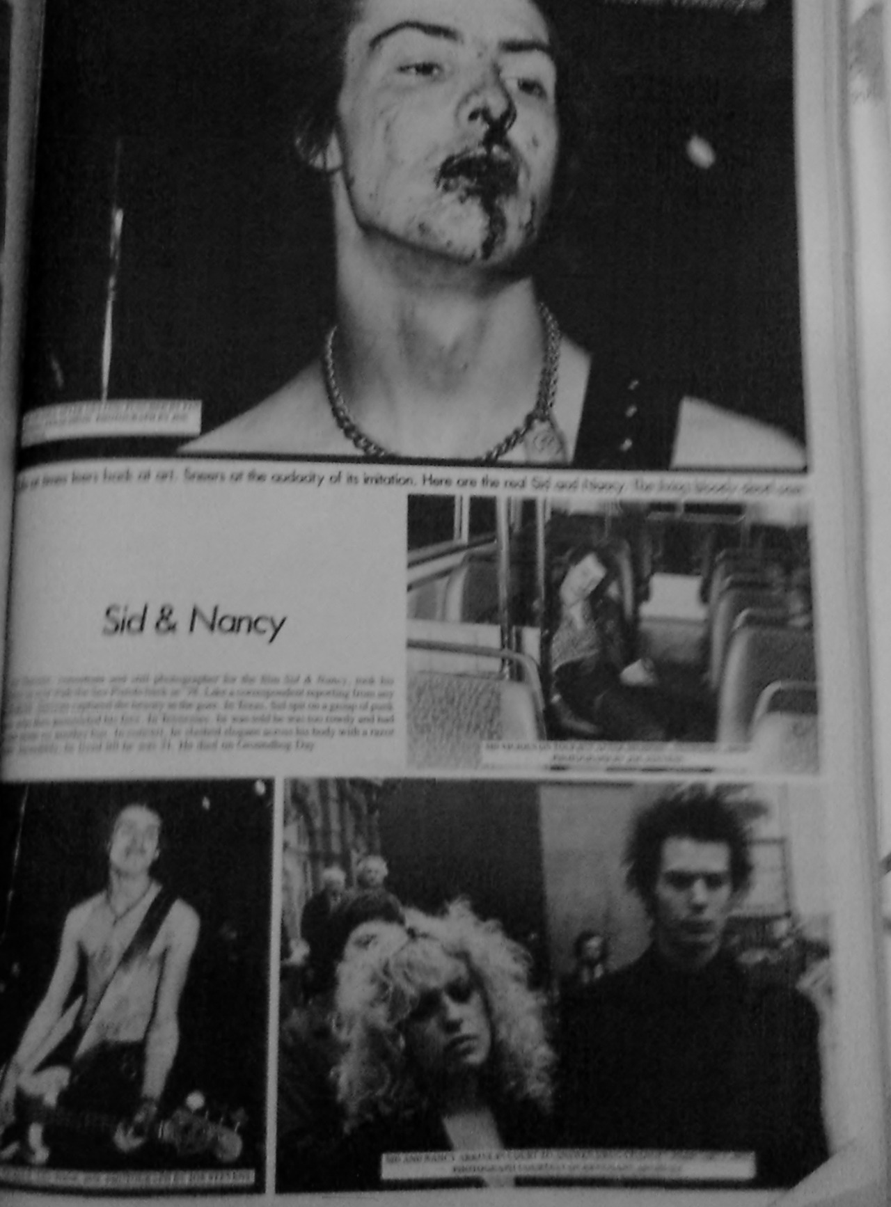 Book with Sid And Nancy