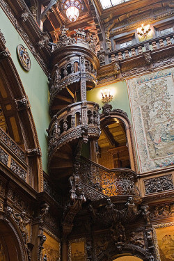 bluepueblo:  Wooden Spiral Staircase, Pele’s