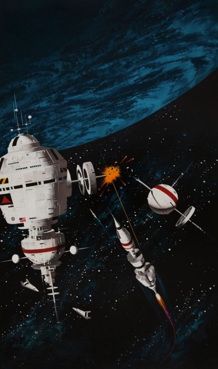 70sscifiart:  Vincent Di Fate