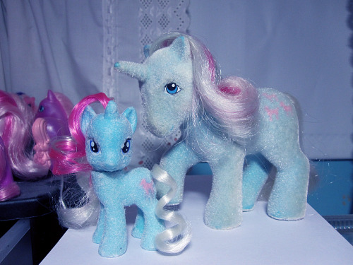 grownwoman:g4 custom of my favorite g1 pony, so soft fifi! she was my only pony growing up, and i no