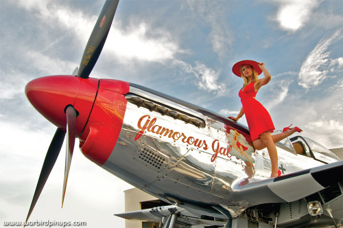 Red aircraft lady  Daily! See more…