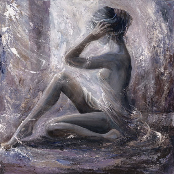 art-and-dream:  Artist painter   Karen Wallis stunning figurative work conveys